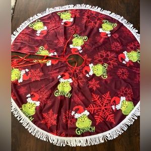 How The Grinch Stole Christmas Tree  Skirt 48" Holiday Decoration